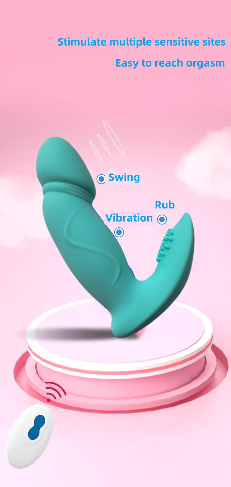 G-spot 9 Vibrator with Remote Control