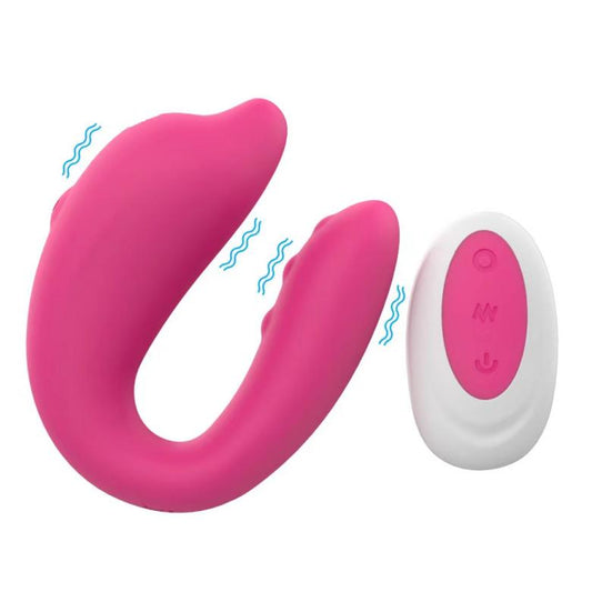 Dual Motor Couples Vibrator with Remote Control